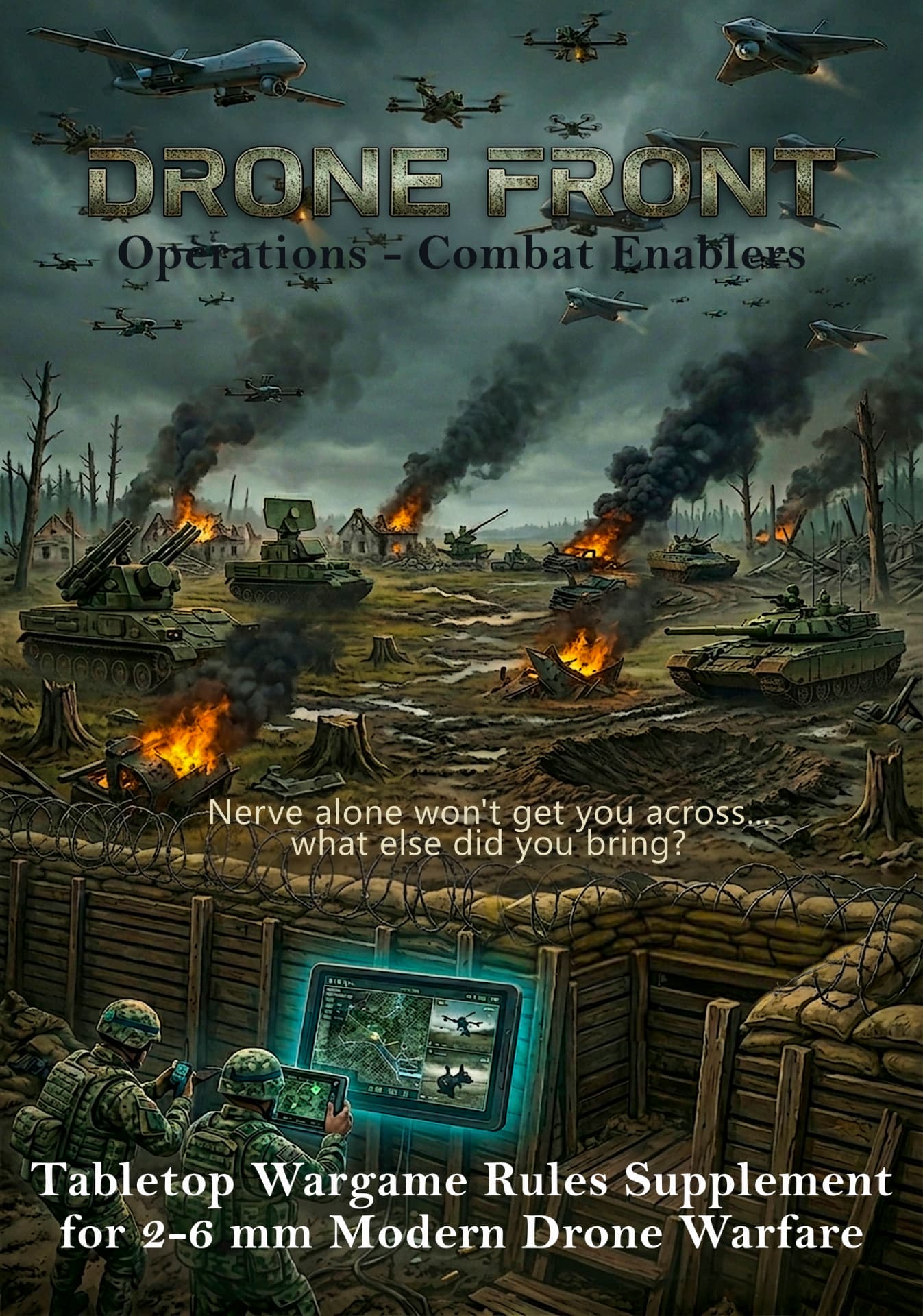 Drone Front Operations Supplement 1: Combat Enablers cover